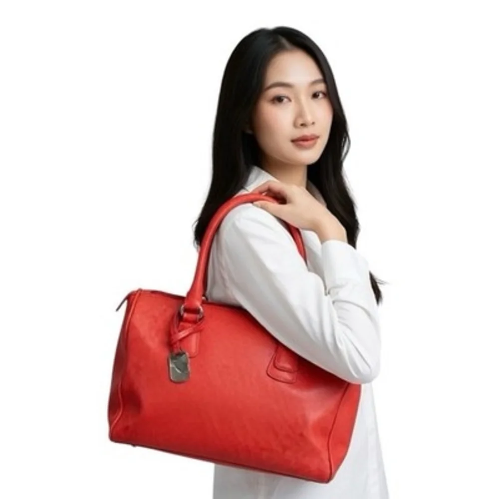 Furla orange red